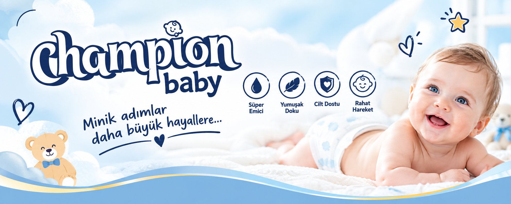 Champion Baby - Bebek Bezi Serisi