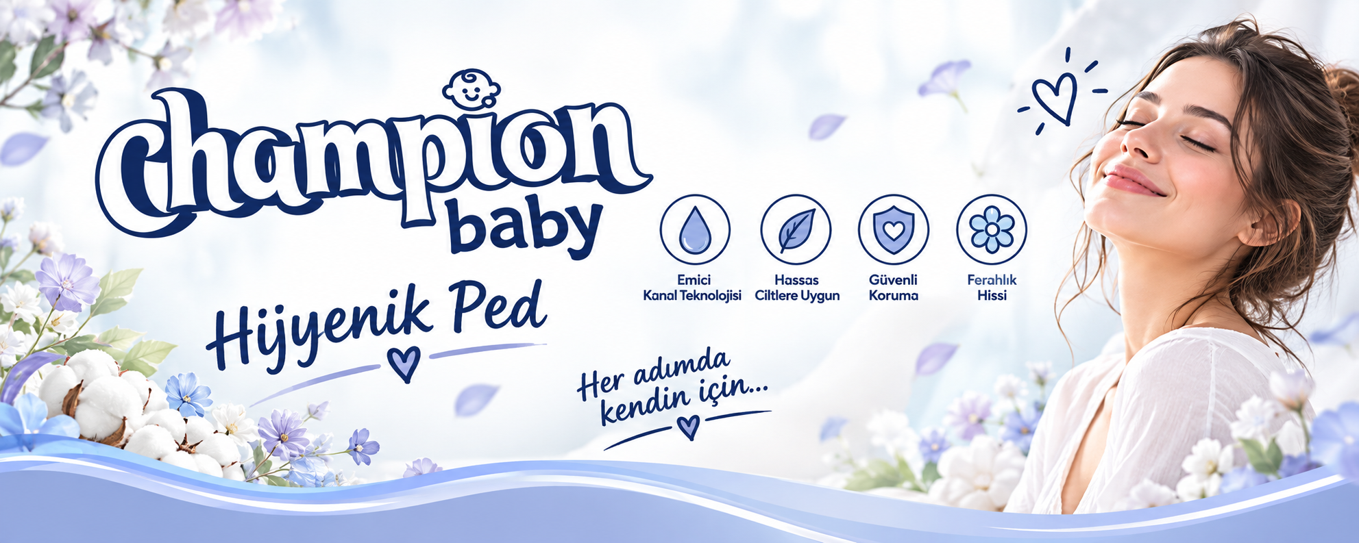 Champion Baby - Hijyenik Ped Serisi