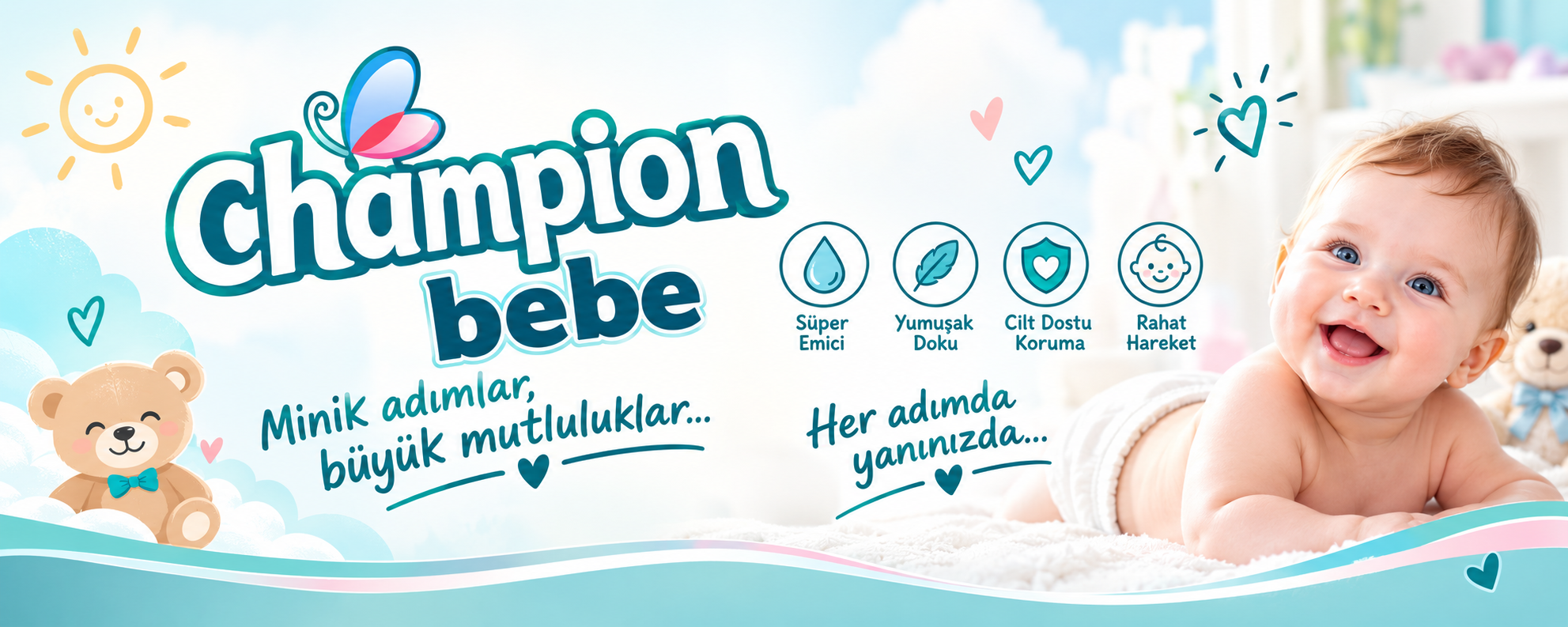 Champion Bebe - Bebek Bezi Serisi